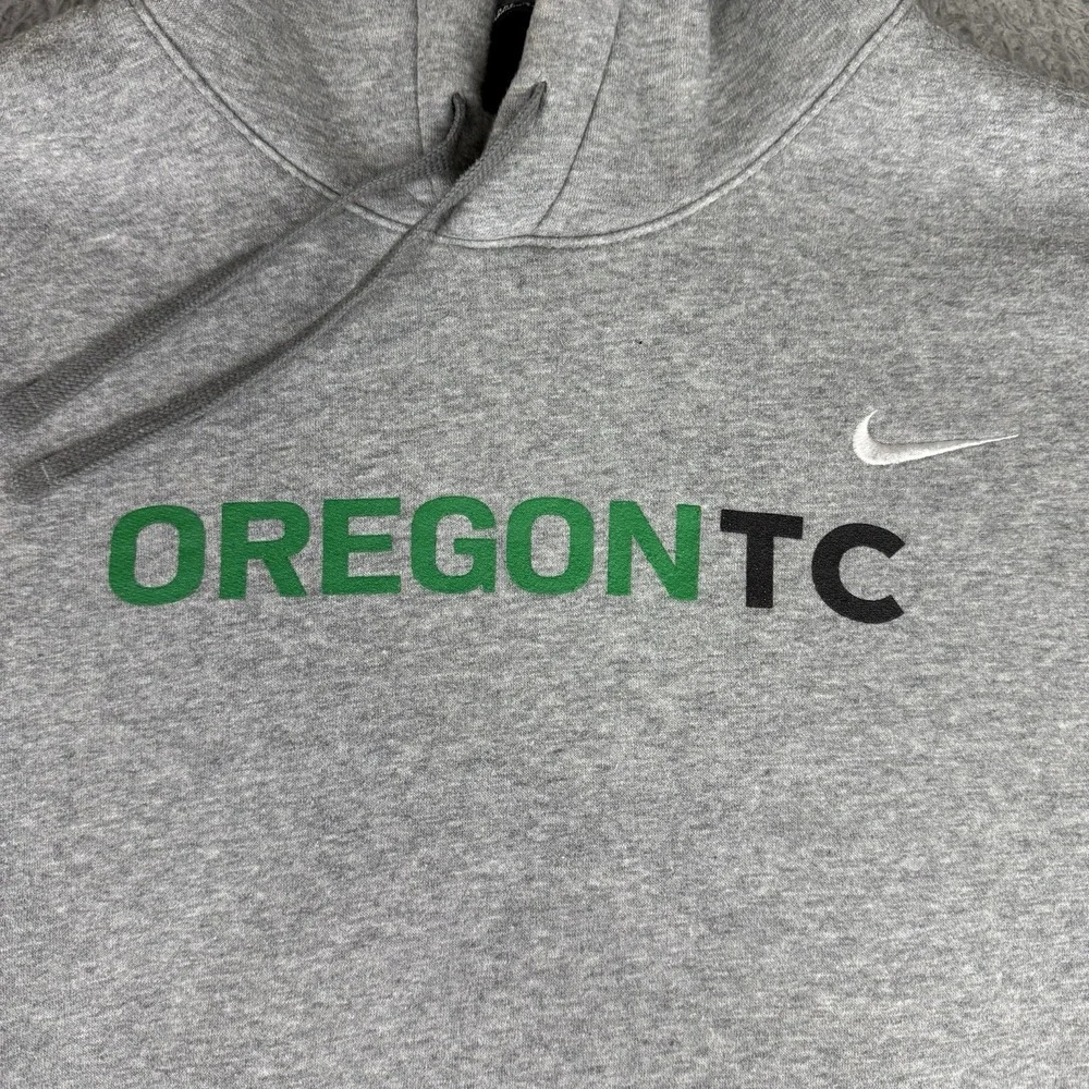 Oregon Track Club Gray Nike Hoodie Pullover Men's Large - Picture 2 of 10